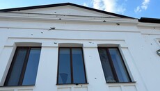 В Херсоне вновь пострадала от обстрела резиденция архиерея УПЦ