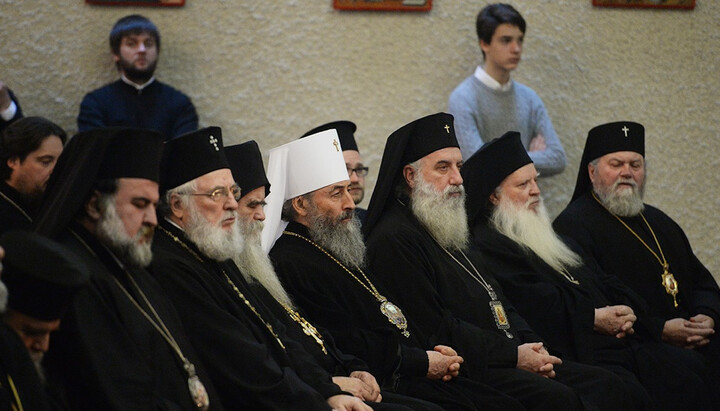 Митрополит Онуфрій на передсоборній нараді глав Православних Церков. Фото: pravmir.ru