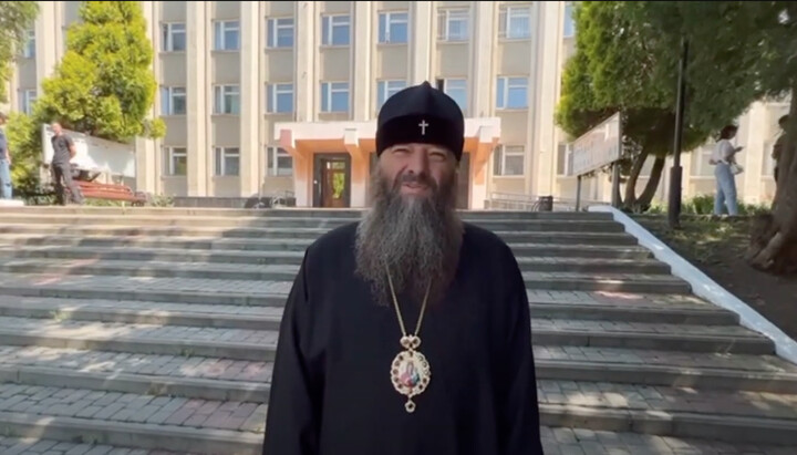 Митрополит Лонгин. Фото: скриншот YouTube-каналу Банченського монастиря