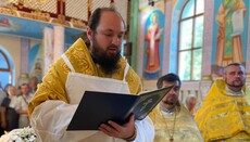 В Петропавловском храме УПЦ в Мукачеве освятили новый престол