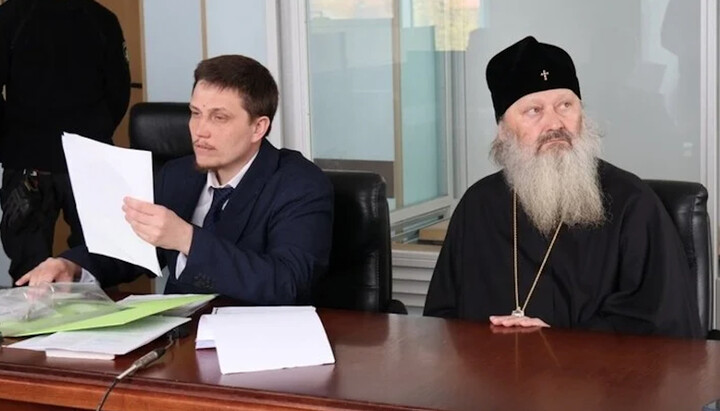 Archpriest Nikita Chekman and Metropolitan Pavel. Photo: news.church.ua