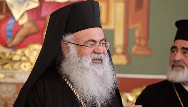 Αρχιεπίσκοπος Κύπρου κ. κ. Γεώργιος. Φωτογραφία: alphanews