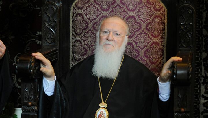 Patriarch Bartholomew. Photo: the website of the Church of Constantinople