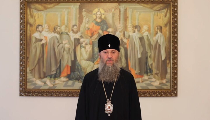 Mitropolitul Antonie, coordonatorul administrativ al Bisericii Ortodoxe Ucrainene. Imagine:  screen shotul de pe canalul YouTube al Mitropolitului Antonie