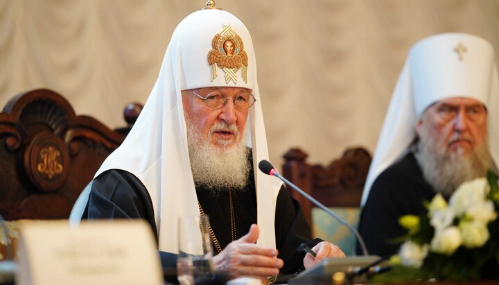 Патріарх Кирил. Фото: патріархія. ру