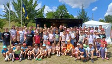 В Винницкой епархии открылся молодежный лагерь «Анфилада на Думке»