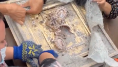 В Одесі показали Касперівську ікону, яку витягли з-під завалів собору