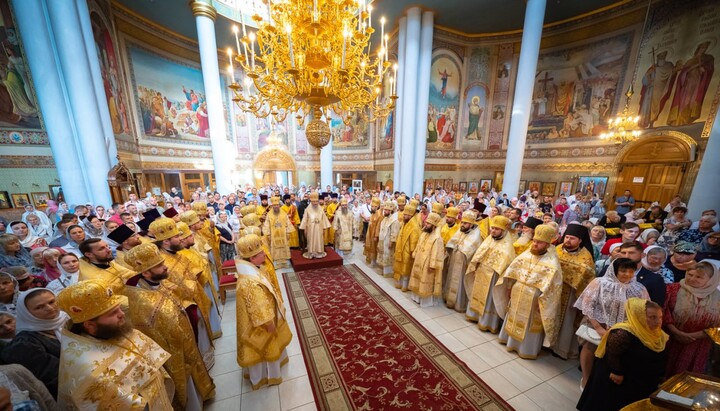 Блаженніший очолив престольне свято у столичному Ольгинському соборі