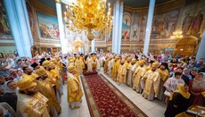 Блаженнейший возглавил престольный праздник в столичном Ольгинском соборе