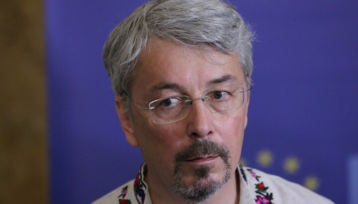 Former Minister of Culture of Ukraine Oleksandr Tkachenko. Photo: unian.net