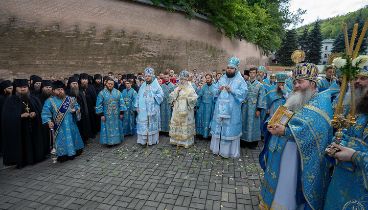 Урочистості у Святогірській лаврі. Фото: svlavra.church.ua
