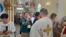 В храмі УГКЦ на полієлеї заспівали про «гріховно-святу» Україну