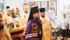 Хмельницкий архиерей освятил новый храм УПЦ в селе Майдан-Александровский