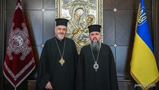 Phanar Metropolitan Emmanuel meets with Dumenko in Kyiv