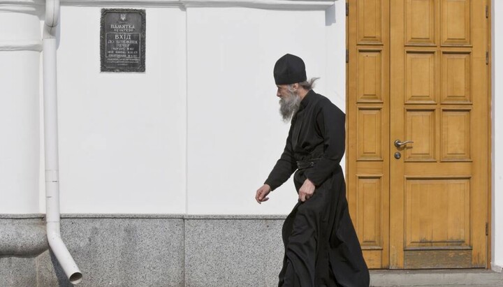 A monk of the Kyiv-Pechersk Lavra. Photo: rspp-centre.com