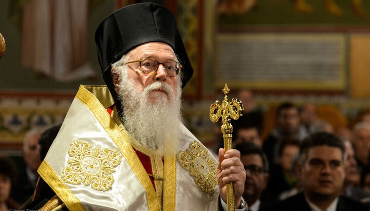 Блаженнейший Архиепископ Тиранский и всей Албании Анастасий. Фото: greekcitytimes.com
