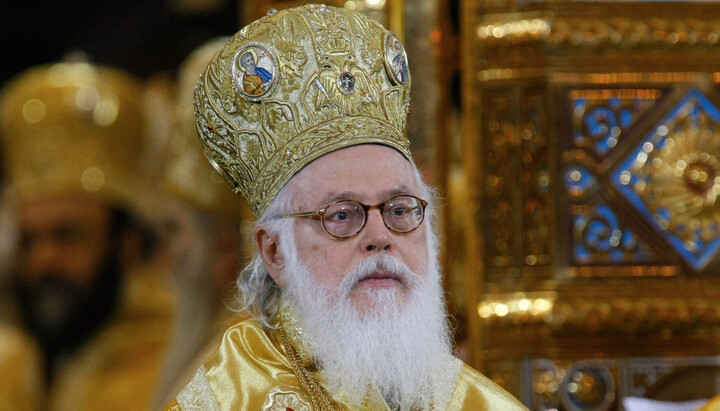 Αρχιεπίσκοπος Αλβανίας κ. Αναστάσιος. Φωτογραφία: ria.ru