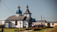 В Хмельницкой епархии УПЦ освятили новый храм в честь архистратига Михаила