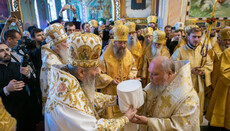 В УПЦ возвели в сан митрополита и архиепископа пятерых иерархов