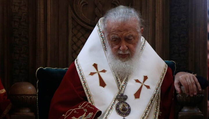 Catholicos-Patriarch Ilia II of All Georgia. Photo: ekhokavkaza.com