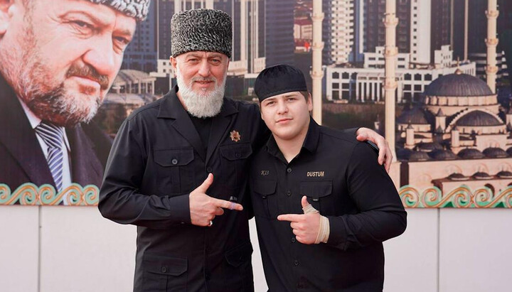 Адам Делимханов и Адам Кадыров. Фото: rbc.ru