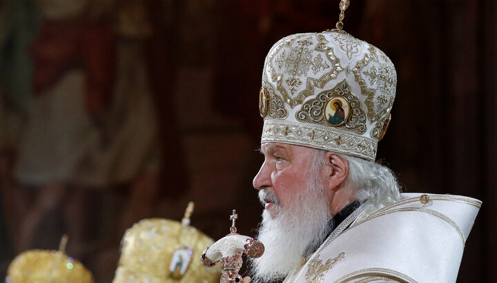 Патриарх Кирилл. Фото: nv.ua