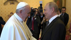 UGCC head is grateful to the Pope for caring for the suffering Ukrainians