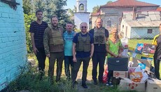Священники УПЦ доставили гуманітарний вантаж в Донецьку область