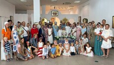 Ουκρανός επίσκοπος ηγήθηκε της εορτής ναού της ενορίας της UOC στην Ισπανία