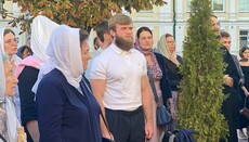 На молебень біля Києво-Печерської лаври прийшов депутат Верховної Ради