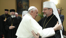 Pope assures Greek Catholics he is 