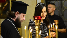 Lotysh gives Serbian President’s wife a tour of Lavra 