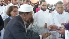 В Бразилії ієрарх РКЦ «причастив» ісламського шейха