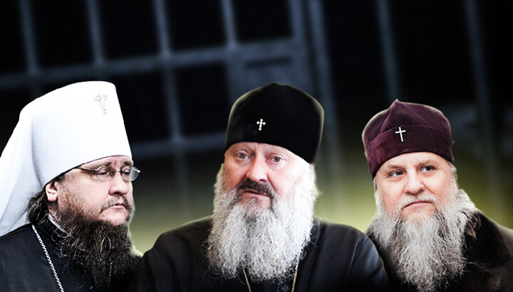 Против трех митрополитов УПЦ власть проводит показательные судебные дела. Фото: СПЖ