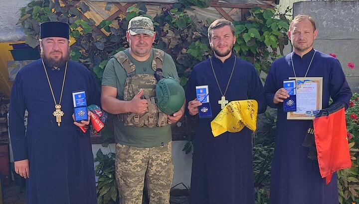 Священники УПЦ із Волині. Фото: Сторінка о. Андрія Гаврилюка у Facebook