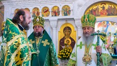 Предстоятель возглавил престольный праздник в Симеоновском храме под Киевом