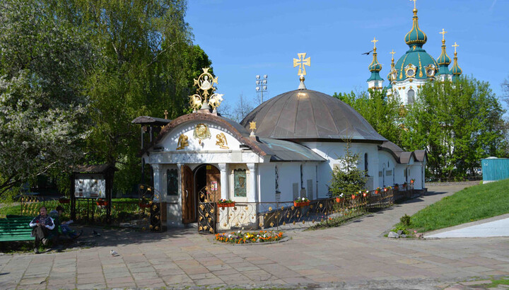 Десятинний храм у Києві. Фото: zametkin