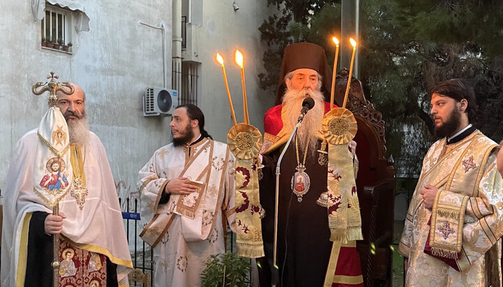 Metropolitan Seraphim of Piraeus. Photo: romfea