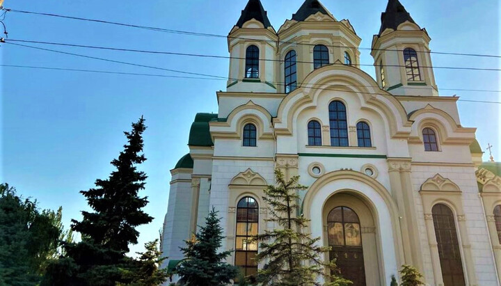 The Intercession Cathedral of the UOC in Zaporizhzhia. Photo: hramzp.ua