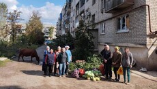 Православні волонтери передали гуманітарну допомогу у прифронтовий Сіверськ