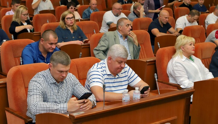 Ședința sesiunii consiliului local din Dnipro. Imagine: dniprorada.gov.ua