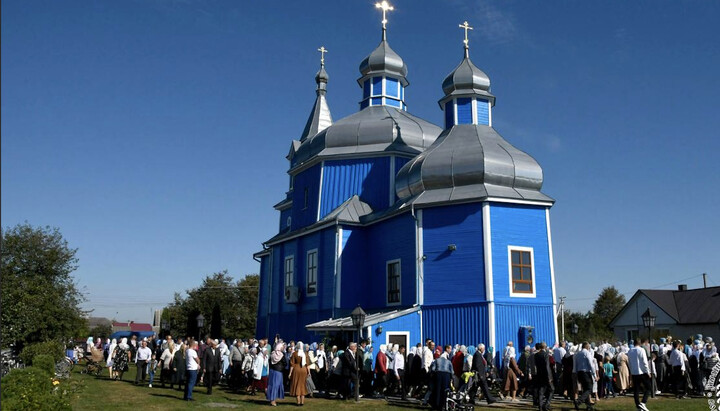 The Church of the Nativity of the Mother of God in Kamin-Kashyrskyi. Photo: pravoslavna.volyn.ua