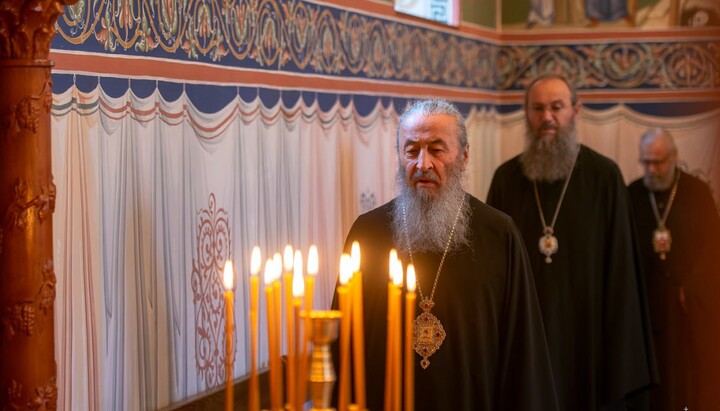 Божественна літургія перед засіданням Священного Синоду УПЦ. Фото: news.church.ua