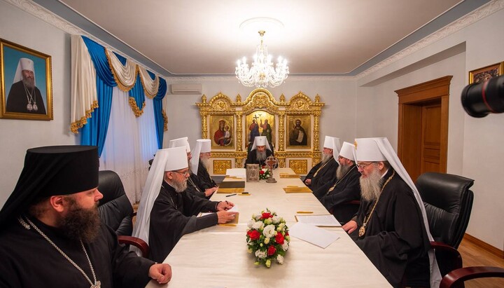 Meeting of the Holy Synod of the UOC. Photo: news.church.ua