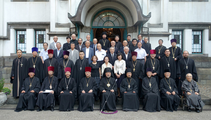 Συμμετέχοντες της Ιεράς Συνόδου της Αυτόνομης Ορθόδοξης Εκκλησίας Ιαπωνίας. Φωτογραφία: orthodoxjapan.jp