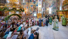 Предстоятель возглавил литургию в Одессе в день памяти преподобного Кукши