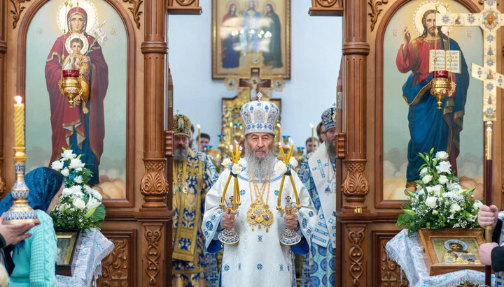 Предстоятель УПЦ Блаженніший Митрополит Онуфрій. Фото: news.church.ua