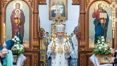 Предстоятель УПЦ очолив престольне свято в монастирі у Фасовій