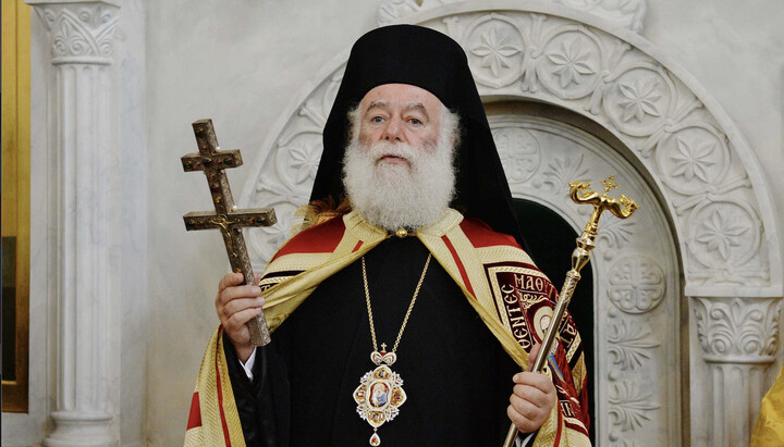 Patriarch Theodoros II. Photo: vimaorthodoxias.gr
