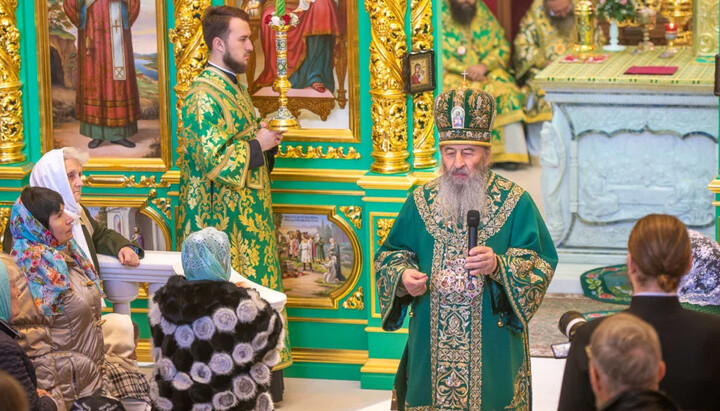 Preafericitul Mitropolit Onufrie al Kievului și al întregii Ucraine. Imagine: news.church.ua